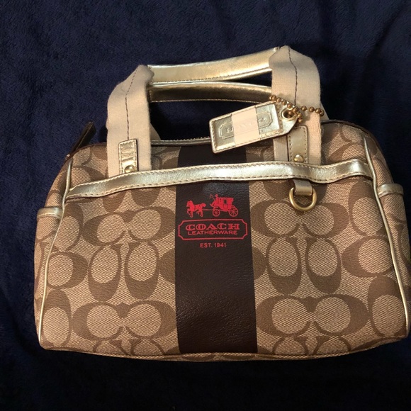 Coach signature satchel - Picture 1 of 6